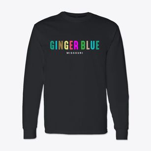 Ginger Blue Missouri Color Pop Classic Long Sleeve T-Shirt