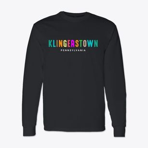 Klingerstown Pennsylvania Color Pop Classic Long Sleeve T-Shirt
