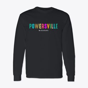 Powersville Missouri Color Pop Classic Long Sleeve T-Shirt