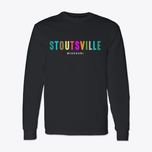 Stoutsville Missouri Color Pop Classic Long Sleeve T-Shirt