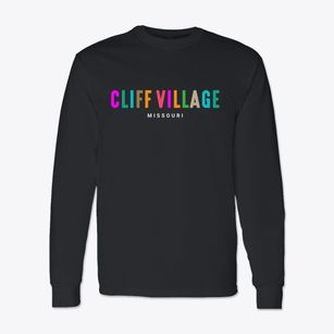 Cliff Village Missouri Color Pop Classic Long Sleeve T-Shirt