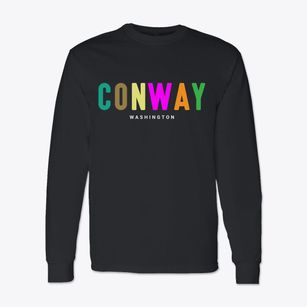 Conway Washington Color Pop Classic Long Sleeve T-Shirt