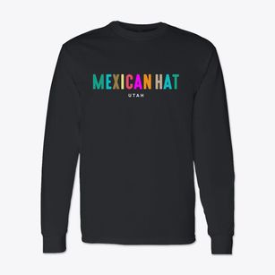 Mexican Hat Utah Color Pop Classic Long Sleeve T-Shirt