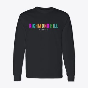 Richmond Hill Georgia Color Pop Classic Long Sleeve T-Shirt