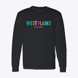 West Plains Missouri Color Pop Classic Long Sleeve T-Shirt