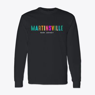 Martinsville New Jersey Color Pop Classic Long Sleeve T-Shirt