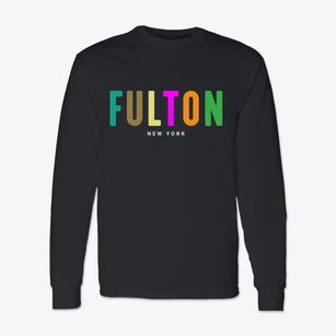 Fulton New York Color Pop Classic Long Sleeve T-Shirt