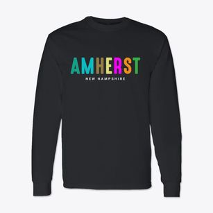 Amherst New Hampshire Color Pop Classic Long Sleeve T-Shirt