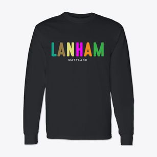 Lanham Maryland Color Pop Classic Long Sleeve T-Shirt