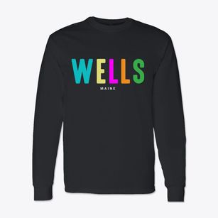 Wells Maine Color Pop Classic Long Sleeve T-Shirt