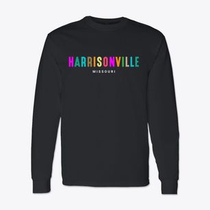 Harrisonville Missouri Color Pop Classic Long Sleeve T-Shirt