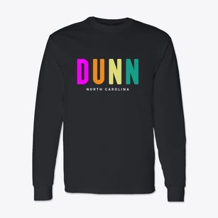 Dunn North Carolina Color Pop Classic Long Sleeve T-Shirt