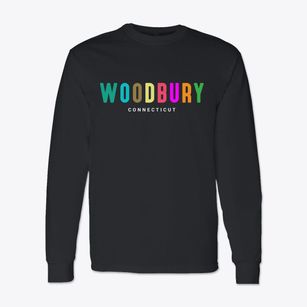 Woodbury Connecticut Color Pop Classic Long Sleeve T-Shirt