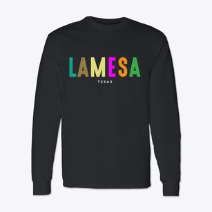 Lamesa Texas Color Pop Classic Long Sleeve T-Shirt