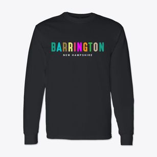 Barrington New Hampshire Color Pop Classic Long Sleeve T-Shirt