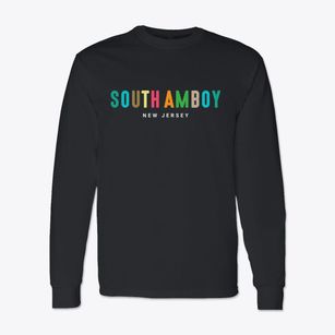 South Amboy New Jersey Color Pop Classic Long Sleeve T-Shirt