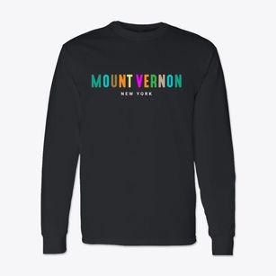Mount Vernon New York Color Pop Classic Long Sleeve T-Shirt