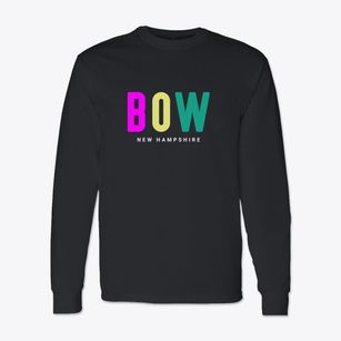 Bow New Hampshire Color Pop Classic Long Sleeve T-Shirt