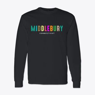 Middlebury Connecticut Color Pop Classic Long Sleeve T-Shirt