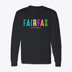 Fairfax California Color Pop Classic Long Sleeve T-Shirt