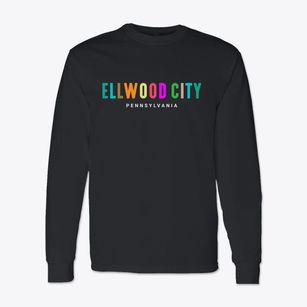 Ellwood City Pennsylvania Color Pop Classic Long Sleeve T-Shirt