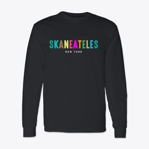 Skaneateles New York Color Pop Classic Long Sleeve T-Shirt