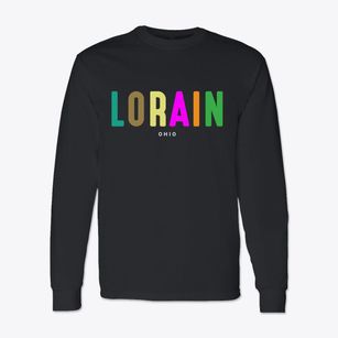 Lorain Ohio Color Pop Classic Long Sleeve T-Shirt
