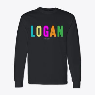 Logan Ohio Color Pop Classic Long Sleeve T-Shirt