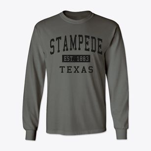 Stampede Texas Classic Established Classic Long Sleeve T-Shirt