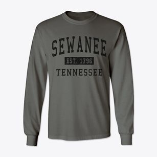 Sewanee Tennessee Classic Established Classic Long Sleeve T-Shirt