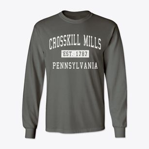 Crosskill Mills Pennsylvania Classic Established Classic Long Sleeve T-Shirt