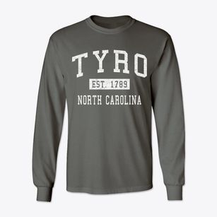 Tyro North Carolina Classic Established Classic Long Sleeve T-Shirt