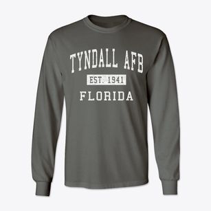 Tyndall Afb Florida Classic Established Classic Long Sleeve T-Shirt