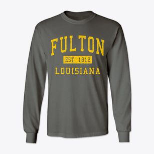 Fulton Louisiana Classic Established Classic Long Sleeve T-Shirt