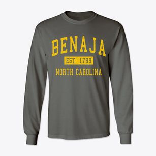 Benaja North Carolina Classic Established Classic Long Sleeve T-Shirt