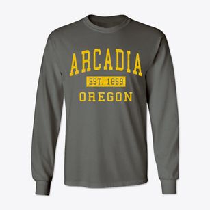 Arcadia Oregon Classic Established Classic Long Sleeve T-Shirt