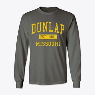 Dunlap Missouri Classic Established Classic Long Sleeve T-Shirt