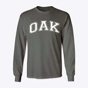 Oak Elementary School Varsity Arch Classic Long Sleeve T-Shirt