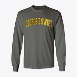 George B Swift Speciality School Varsity Arch Classic Long Sleeve T-Shirt
