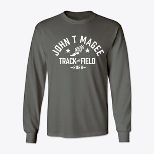 John T Magee Middle School Track and Field Classic Long Sleeve T-Shirt
