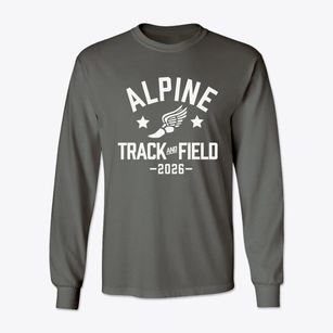 Alpine Elementary School Track and Field Classic Long Sleeve T-Shirt