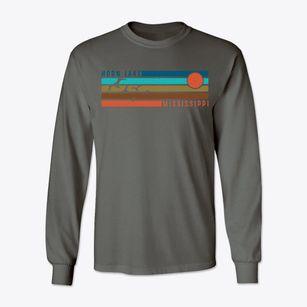 Horn Lake Mississippi Blissful Sunset Classic Long Sleeve T-Shirt
