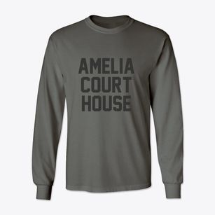 Amelia Court House Virginia Classic Block Classic Long Sleeve T-Shirt