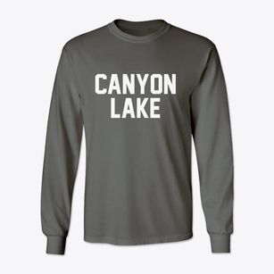 Canyon Lake Texas Classic Block Classic Long Sleeve T-Shirt
