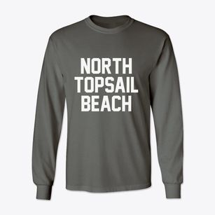 North Topsail Beach North Carolina Classic Block Classic Long Sleeve T-Shirt