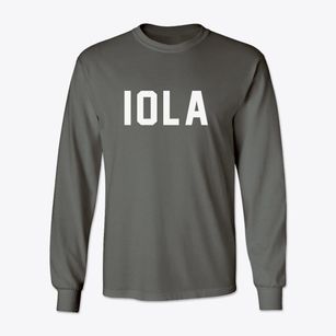 Iola Texas Classic Block Classic Long Sleeve T-Shirt
