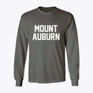 Mount Auburn Iowa Classic Block Classic Long Sleeve T-Shirt