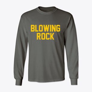 Blowing Rock North Carolina Classic Block Classic Long Sleeve T-Shirt