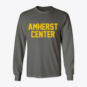 Amherst Center Massachusetts Classic Block Classic Long Sleeve T-Shirt