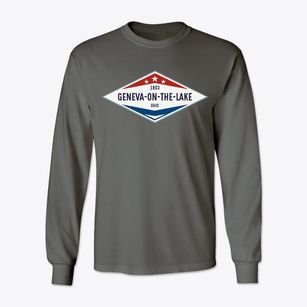 Geneva-on-the-lake Ohio Diamond Star Classic Long Sleeve T-Shirt